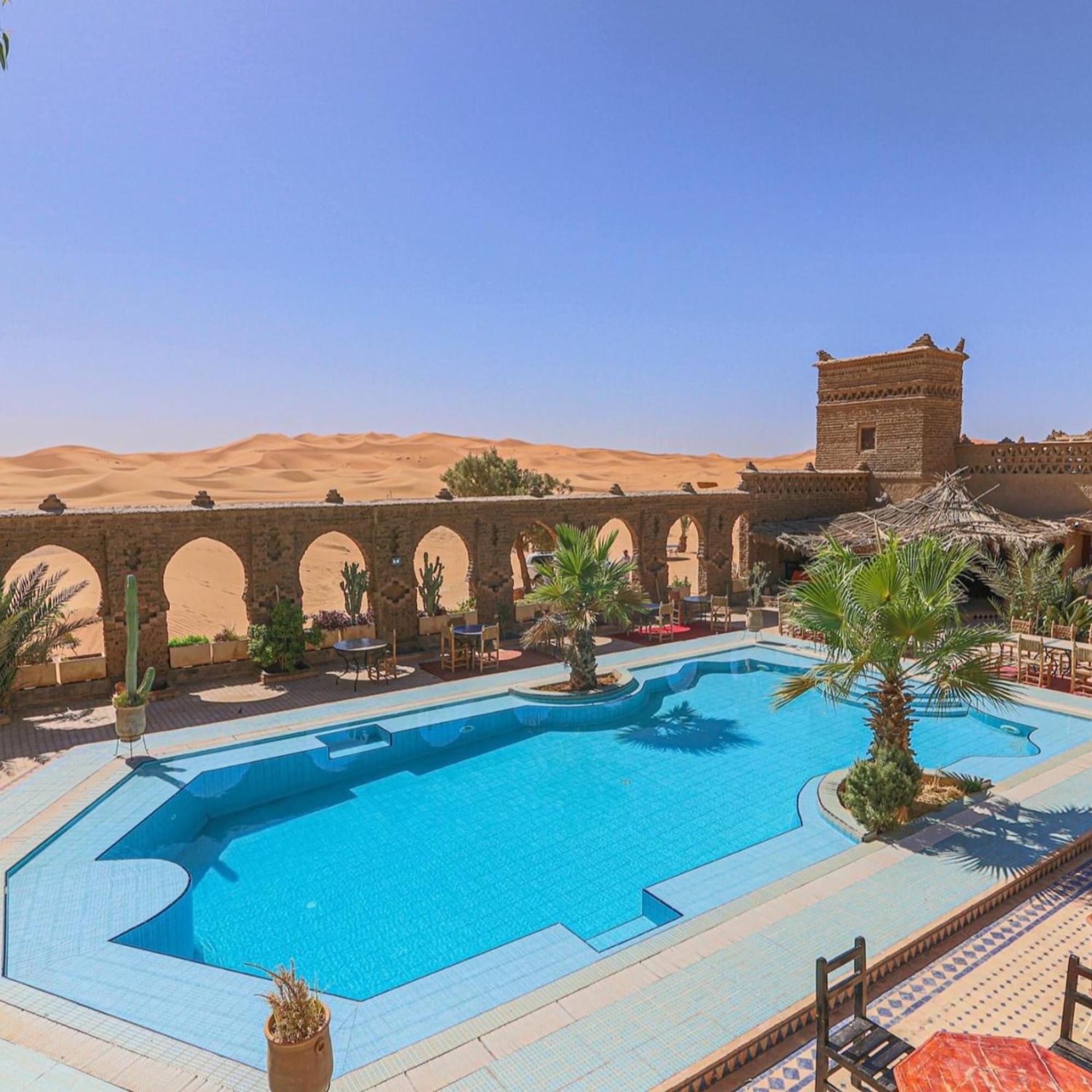 Hotel Cafe Du Sud Merzouga Esterno foto
