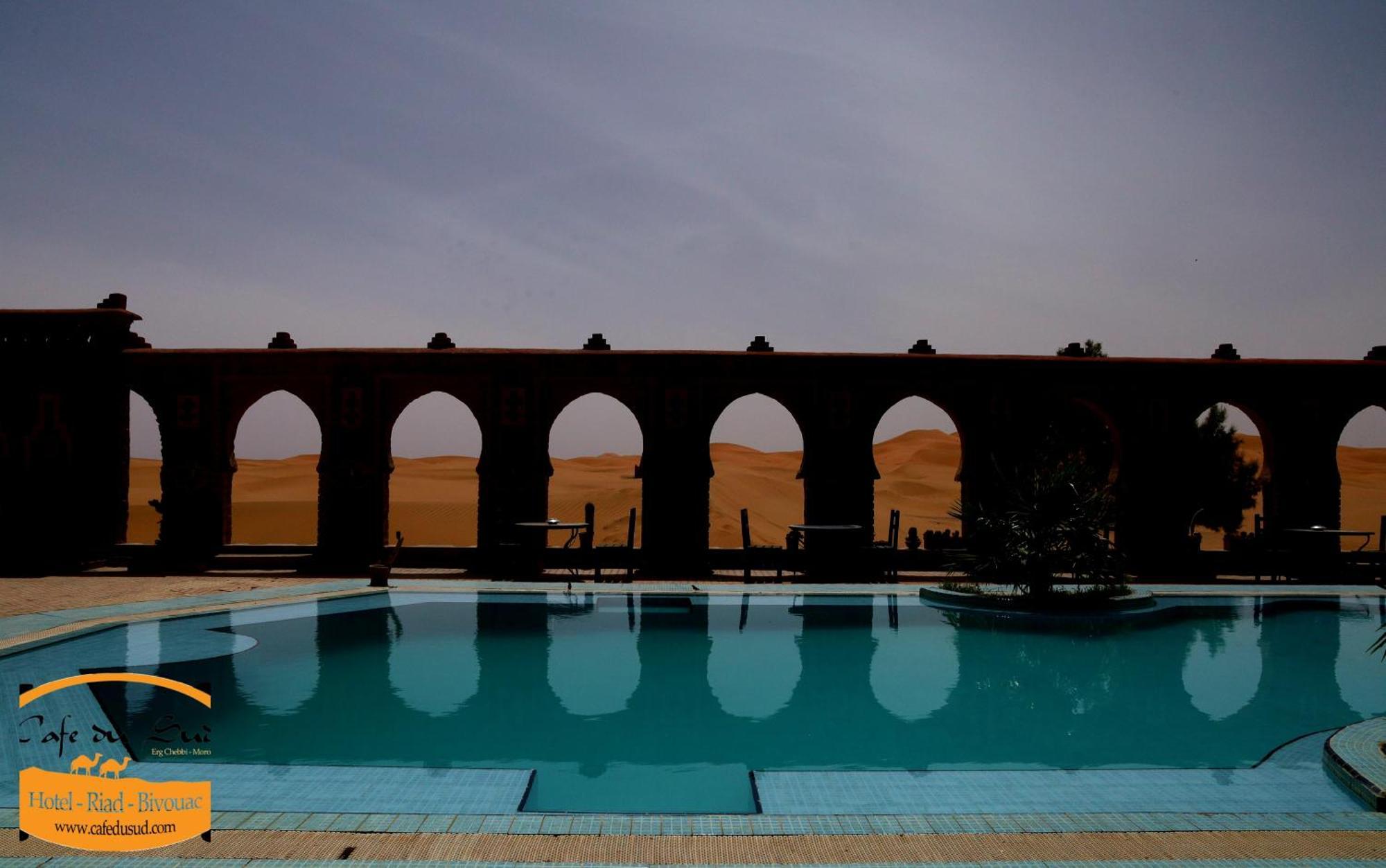Hotel Cafe Du Sud Merzouga Esterno foto