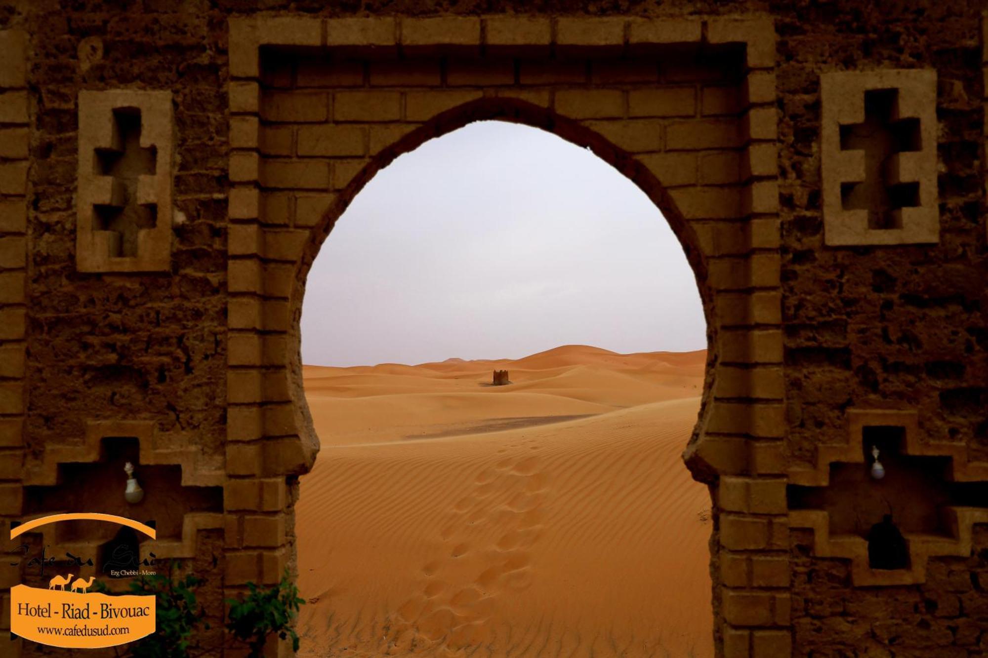 Hotel Cafe Du Sud Merzouga Esterno foto